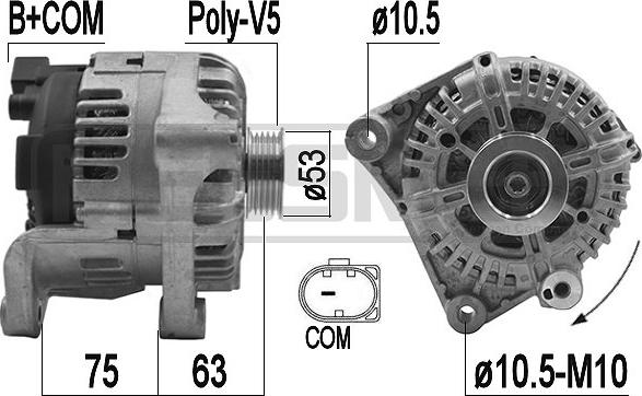 ERA 209233 - Генератор autosila-amz.com