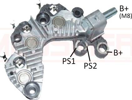 ERA 215910 - Выпрямитель, диодный мост, генератор autosila-amz.com