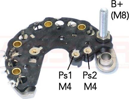 ERA 215986 - Выпрямитель, диодный мост, генератор autosila-amz.com