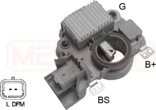 ERA 215556 - Регулятор напряжения, генератор autosila-amz.com