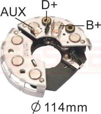 ERA 215313 - Выпрямитель, диодный мост, генератор autosila-amz.com