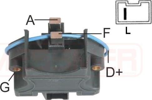 ERA 215731 - Регулятор напряжения, генератор autosila-amz.com