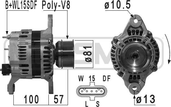 ERA 210913 - Генератор autosila-amz.com