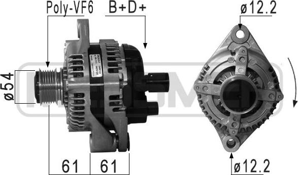 ERA 210935 - Генератор autosila-amz.com