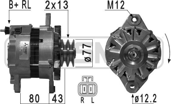 ERA 210921 - Генератор autosila-amz.com