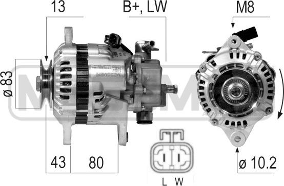 ERA 210456A - Генератор autosila-amz.com