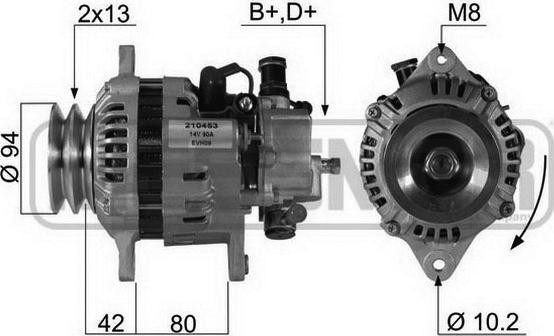 ERA 210453A - Генератор autosila-amz.com