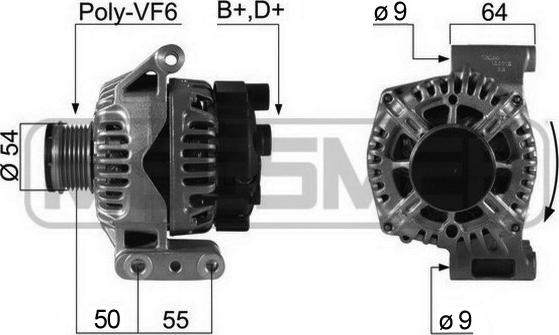 ERA 210465 - Генератор autosila-amz.com