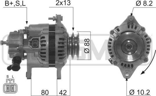 ERA 210596A - Генератор autosila-amz.com