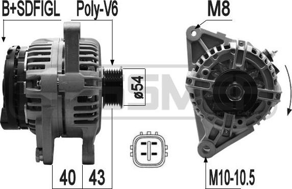 ERA 210569A - Генератор autosila-amz.com