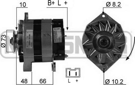 ERA 210565R - Генератор autosila-amz.com