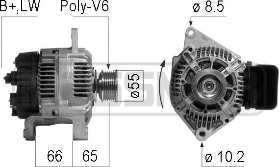 ERA 210534 - Генератор autosila-amz.com