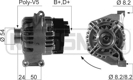 ERA 210660A - Генератор autosila-amz.com