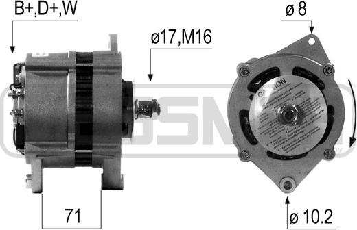 ERA 210672A - Генератор autosila-amz.com