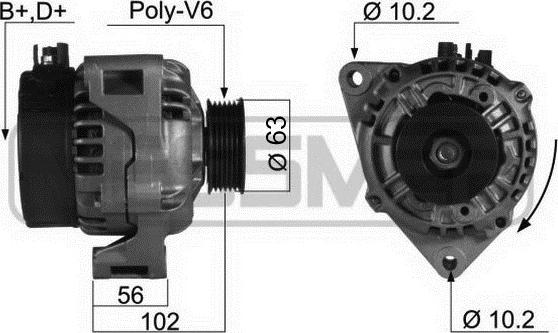 ERA 210096A - Генератор autosila-amz.com