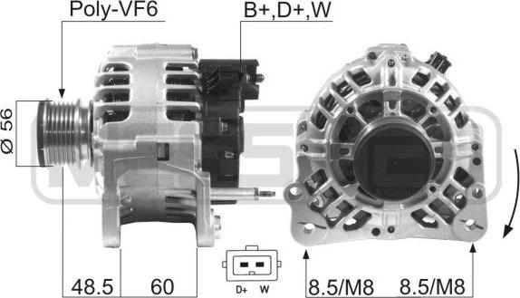 ERA 210093A - Генератор autosila-amz.com