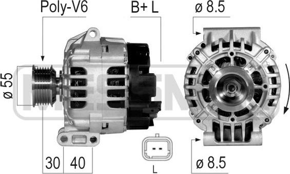 ERA 210051A - Генератор autosila-amz.com