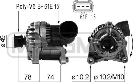 ERA 210164A - Генератор autosila-amz.com