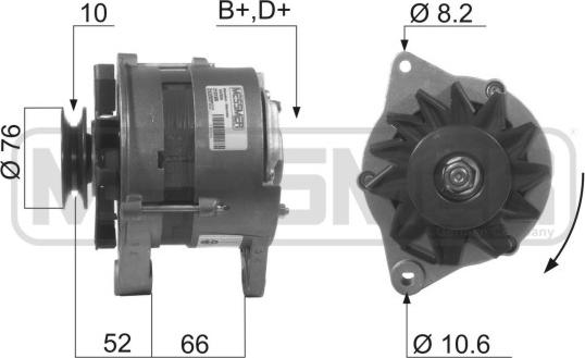 ERA 210168R - Генератор autosila-amz.com