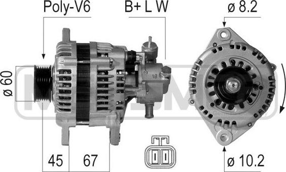 ERA 210131A - Генератор autosila-amz.com