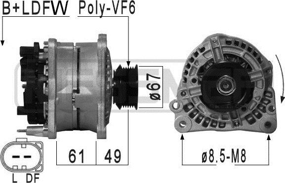 ERA 210880A - Генератор autosila-amz.com