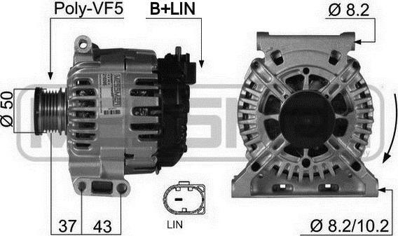 ERA 210395A - Генератор autosila-amz.com