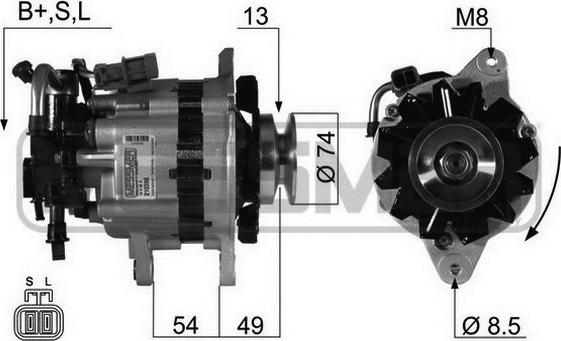 ERA 210398A - Генератор autosila-amz.com