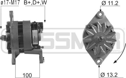 ERA 210393 - Генератор autosila-amz.com