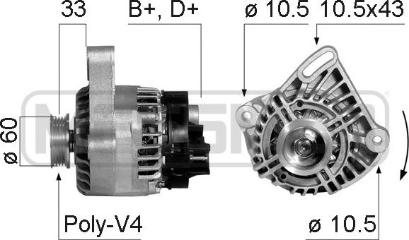 ERA 210348A - Генератор autosila-amz.com