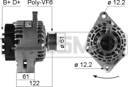 ERA 210326 - Генератор autosila-amz.com