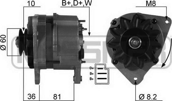 ERA 210259A - Генератор autosila-amz.com