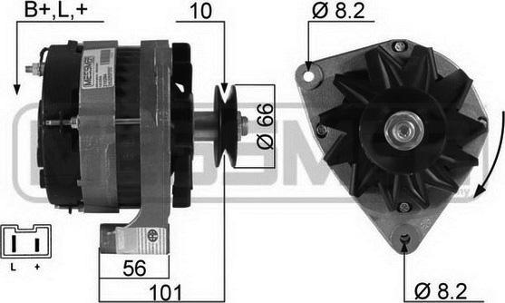 ERA 210264R - Генератор autosila-amz.com