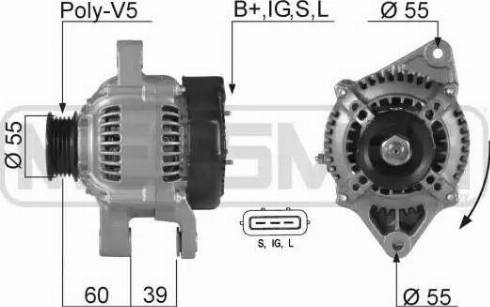 ERA 210266 - Генератор autosila-amz.com