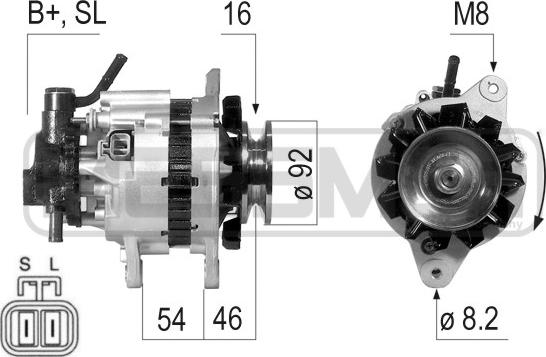 ERA 210262A - Автозапчасть autosila-amz.com