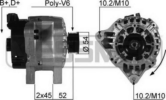 ERA 210205A - Генератор autosila-amz.com