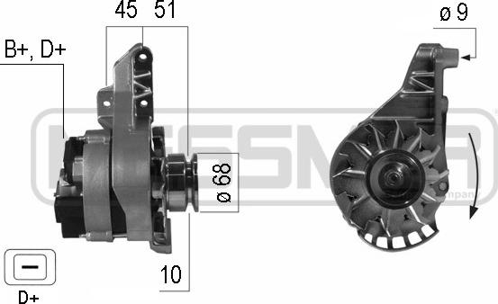 ERA 210232A - Генератор autosila-amz.com