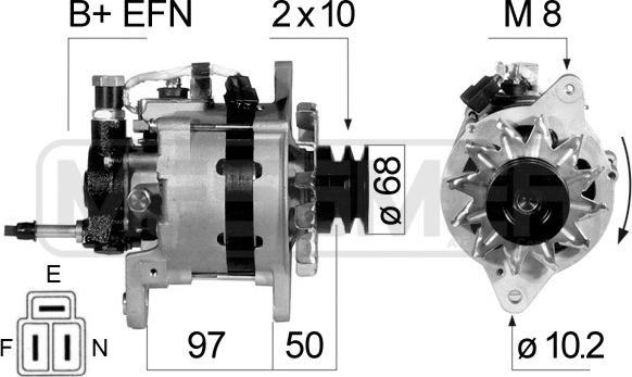 ERA 210797A - Генератор autosila-amz.com