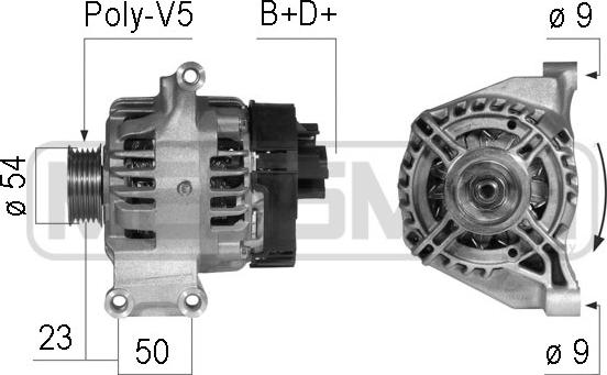 ERA 210744 - Генератор autosila-amz.com