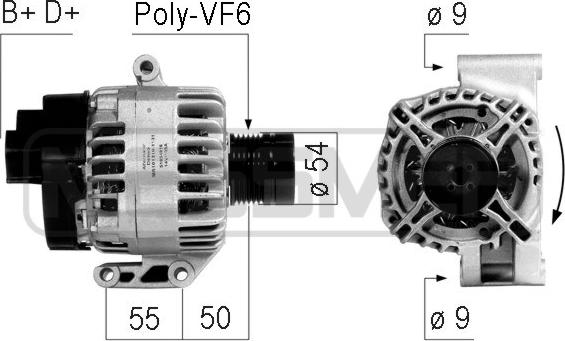 ERA 210748A - Генератор autosila-amz.com