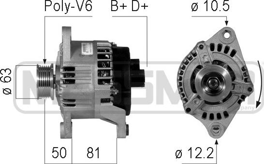 ERA 210760A - Генератор autosila-amz.com