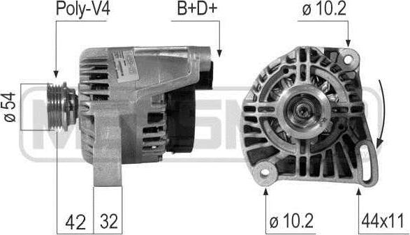 ERA 210711A - Генератор autosila-amz.com