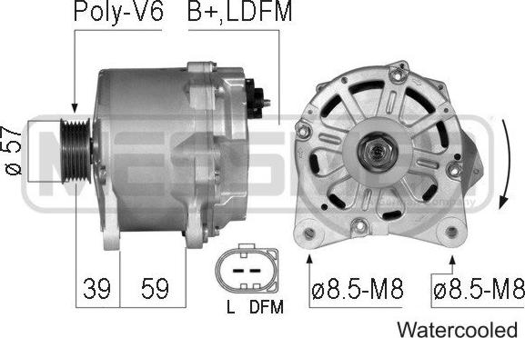 ERA 210781 - Генератор autosila-amz.com