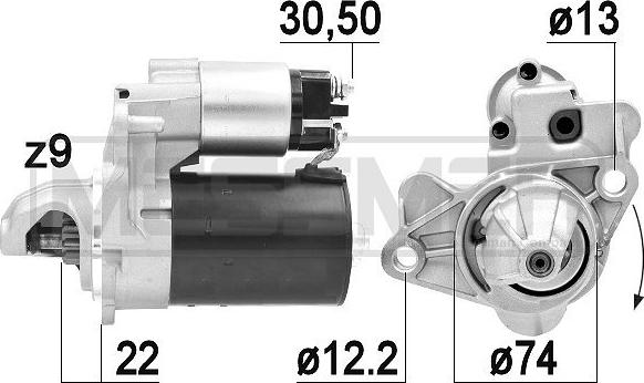 ERA 220918A - Стартер autosila-amz.com