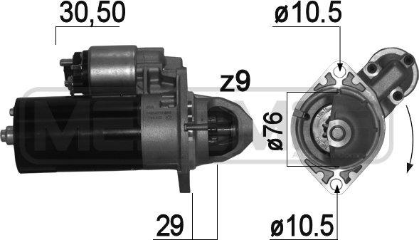 ERA 220913 - Стартер autosila-amz.com