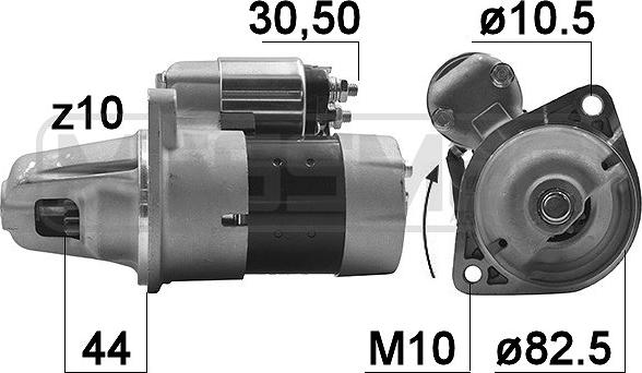 ERA 220984A - Стартер autosila-amz.com