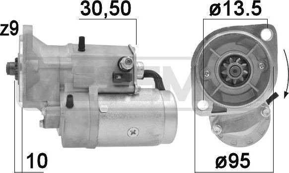 ERA 220934A - Стартер autosila-amz.com