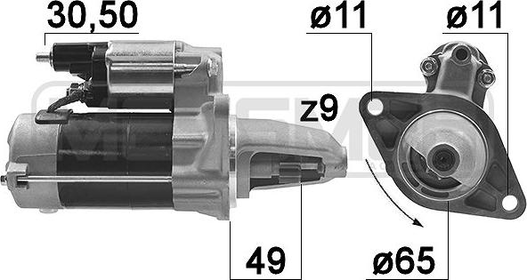 ERA 220977A - Стартер autosila-amz.com