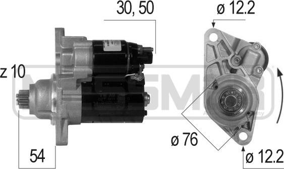 ERA 220544A - Стартер autosila-amz.com