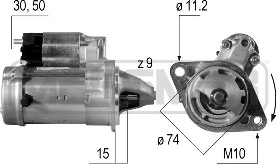 ERA 220542A - Стартер autosila-amz.com