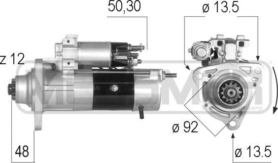 ERA 221022 - Стартер autosila-amz.com